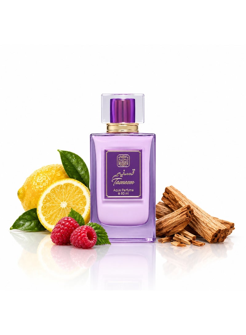 Naseem Tasneem Aqua Eau de Parfum Perfume for Women - 80ml - Image 1