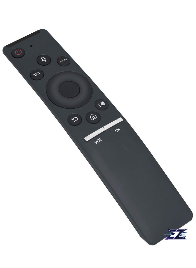 PopZa New Smart Voice Remote Control BN59-01266A BN59-01266B BN59-01300G BN59-01274A BN59-01298E BN59-01298D Compatible with Samsung TV MU6100 Q7F LS03 Q8C with battery - Image 2