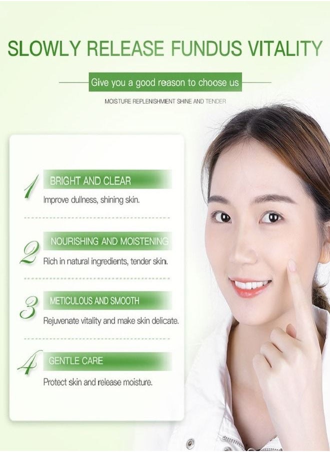 Zozu Face Mask With Natural Aloe Vera Extract 30g To Repair Skin Problems And Improve The Condition Of The Face  - Image 4