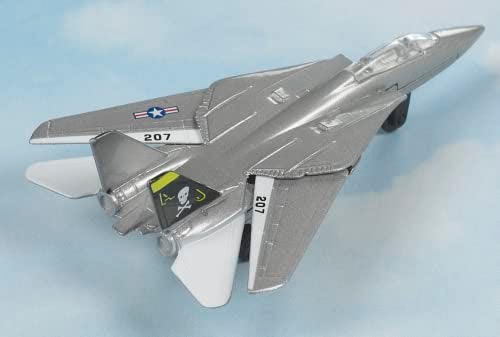 Hot Wings Planes F-14 Tomcat Jet (Jolly Rodgers) with Connectible Runway Die Cast Plane in Aviation Museums Nationwide - Image 2