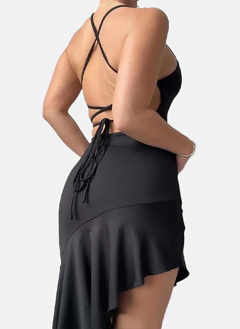 يونيكي Fit and Flare Dress