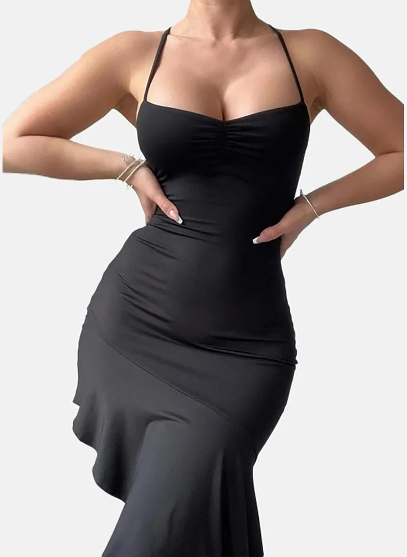 يونيكي Fit and Flare Dress