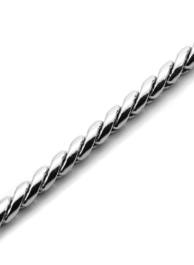 Mogoko Stainless Steel Dog Choke Chain Collar, Puppy Metal Snake Chain Pet Show Slip Collar Choker for Training Walking (Silver;20.0"*4.0mm) - Image 5