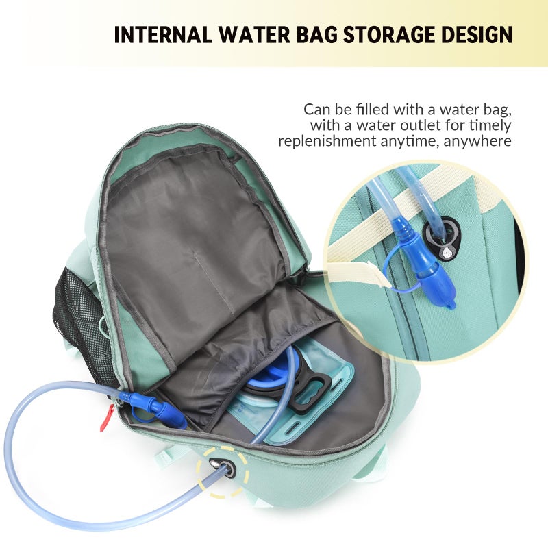 40L Lightweight Waterproof Hiking Backpack with Rain Cover,Outdoor Sport Travel Daypack for Camping Climbing Skiing Cycling - Image 5