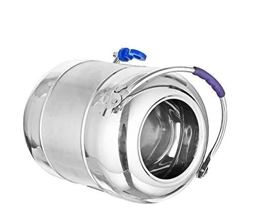 Mintage Stainless Steel Water Container 12.5 Liter with Tap | Water Tank Matka Pot for Drinking and Storing | Steel Matka | Water Handi Steel Matki | Water Jug Pot for Drinking - Image 5
