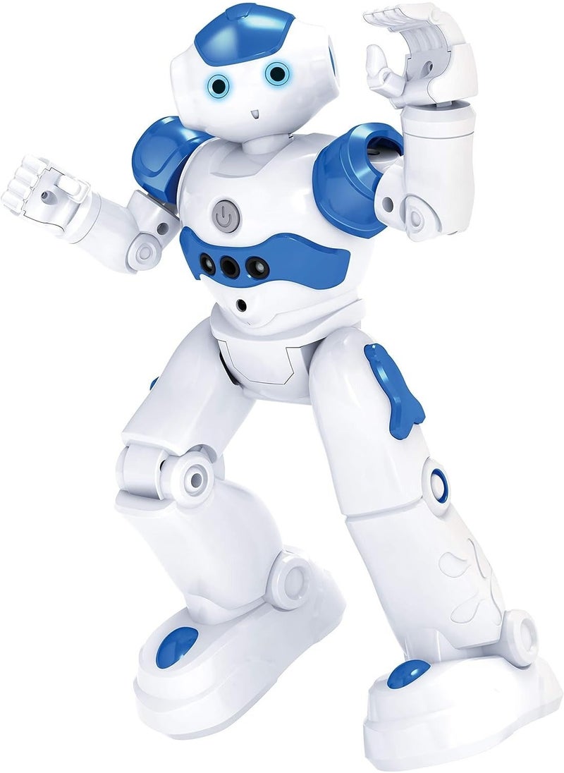 Generic - Kids Smart RC AI Robot Toy, Singing Dancing Interactive Talking Gesture Sensing Remote Control, STEM Educational Autistic, Birthday Gifts for Kids Boys (Blue) - Image 1