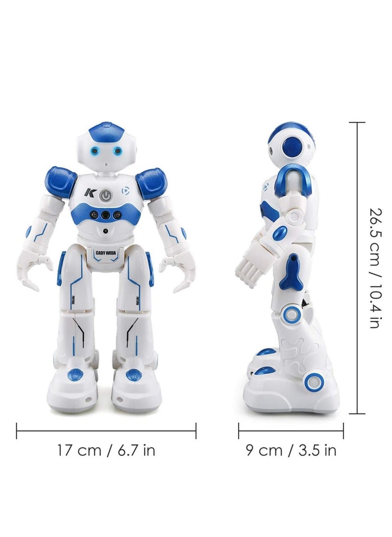 Generic - Kids Smart RC AI Robot Toy, Singing Dancing Interactive Talking Gesture Sensing Remote Control, STEM Educational Autistic, Birthday Gifts for Kids Boys (Blue) - Image 1