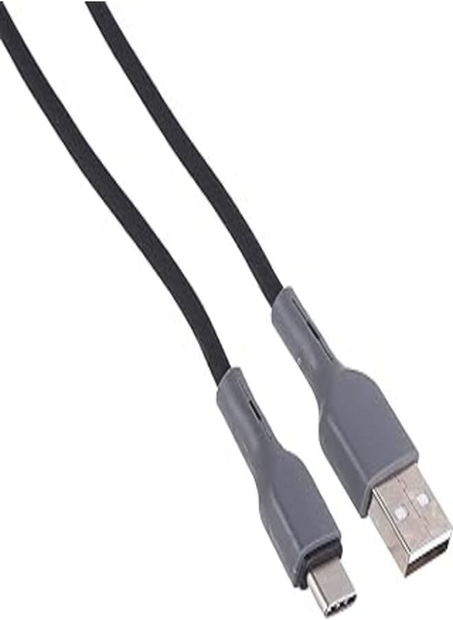 IVON Ivon kx2093 USB Type-C Charge and Data Cable for Samsung Phone - Gray and Black 