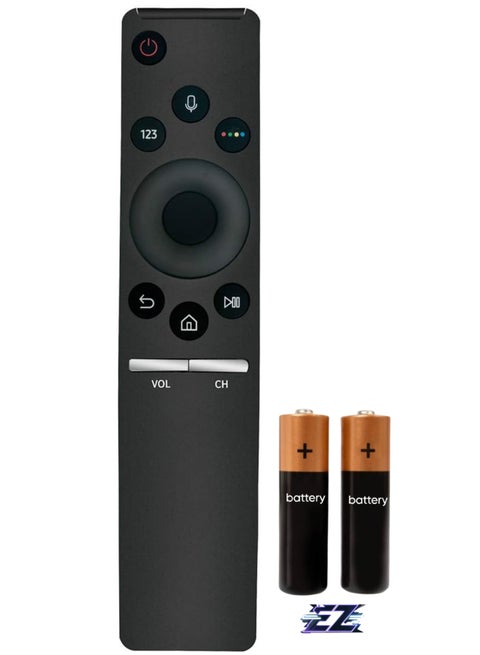 BN59-01266A Voice Replace Remote Control Applicable for Samsung Smart 4K Ultra HDTV UHD TV UN50MU6300F UN65MU6300F UN43MU6300F UN75MU6300F UN55MU6300F UN65MU6500F UN49MU6500F UN65MU7000F UN65MU7500F with battery