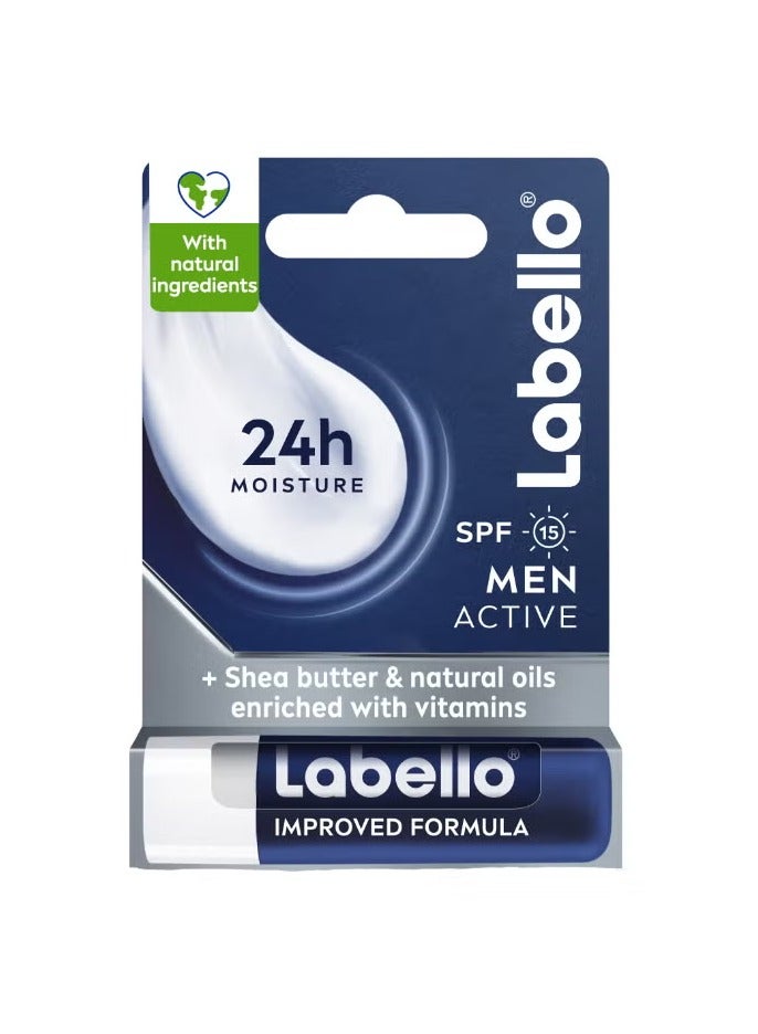 Labello Active Care For Men Lip Balm 4.8g - Image 1