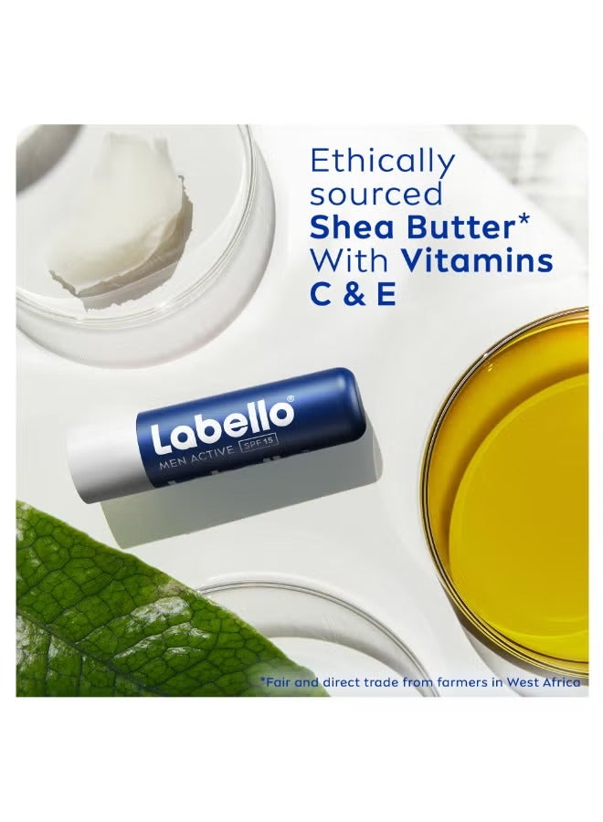 Labello Active Care For Men Lip Balm 4.8g - Image 4