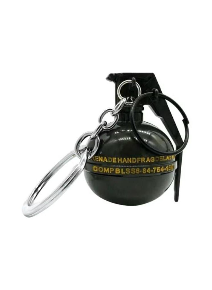 سلسلة مفاتيح سيارة ثلاثية الأبعاد للعبة PUBG Game Battleground Grenade