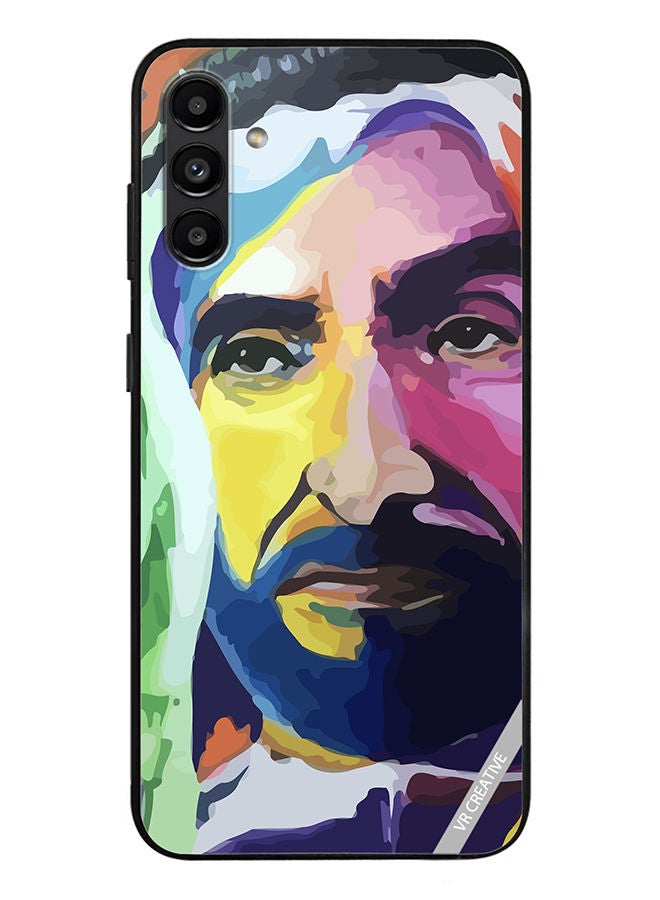 VR CREATIVE Protective Case Cover For Samsung Galaxy A13 5G Sheikh Zayed Bin Sultan Al Nahyan Design Multicolour - Image 1