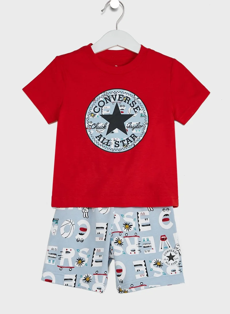 CONVERSE Infant Logo Aop Set