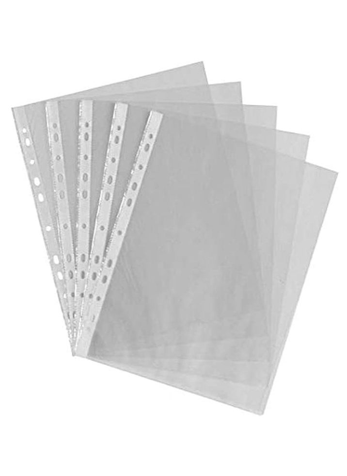 Deluxe - A4 RE-INFORCEMENT POCKET 60MIC (1X100) - Image 1