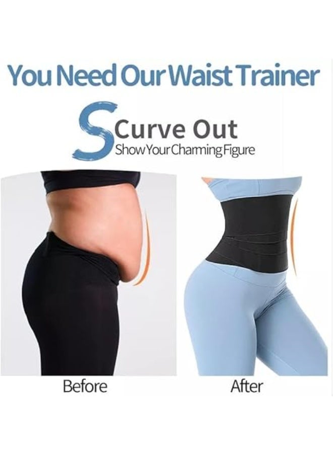 حزام دعم خصر قابل للتعديل للنساء | مشد لتشكيل البطن ولف الجسم | حزام ضغط مرن مطاطي (3 و5 أشهر) - Image 3