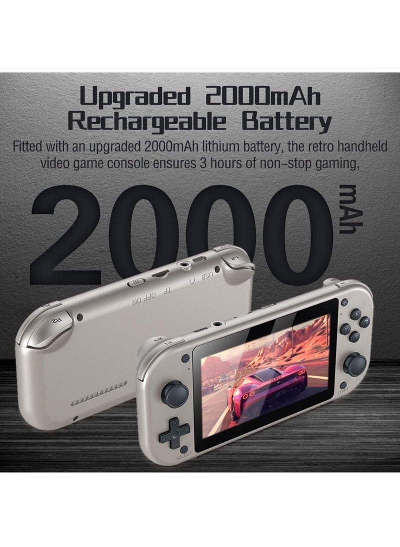 Handheld Game Console 4.3" IPS Screen Linux System Retro Game Player Cortex-A7 CPU With 20000+ Classic Games 64G TF Card - Image 5