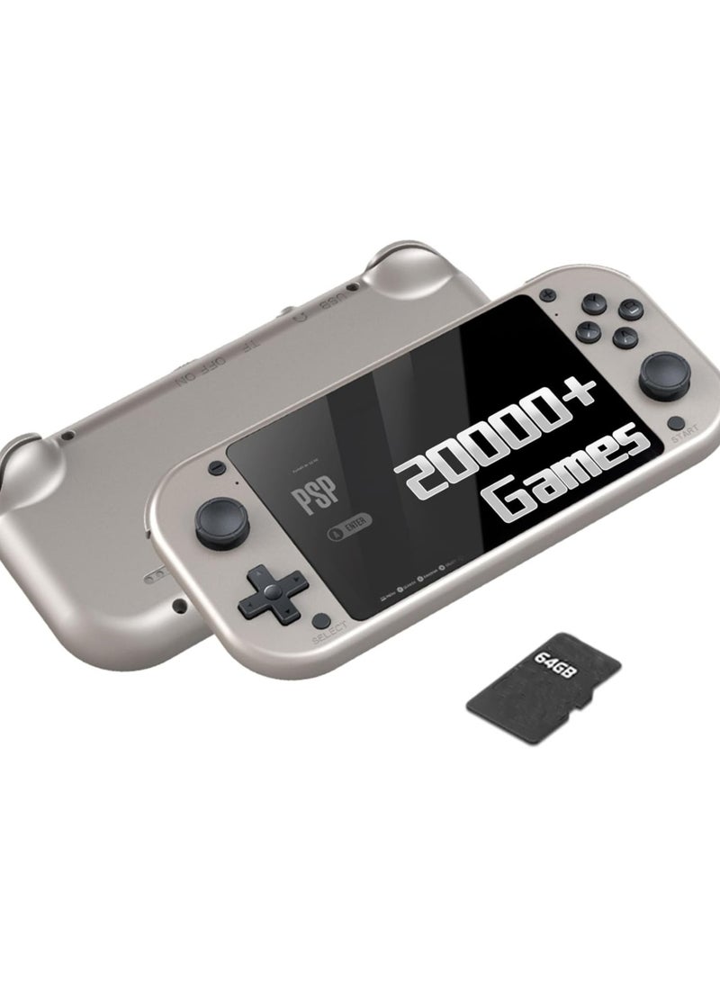 Handheld Game Console 4.3" IPS Screen Linux System Retro Game Player Cortex-A7 CPU With 20000+ Classic Games 64G TF Card - Image 1