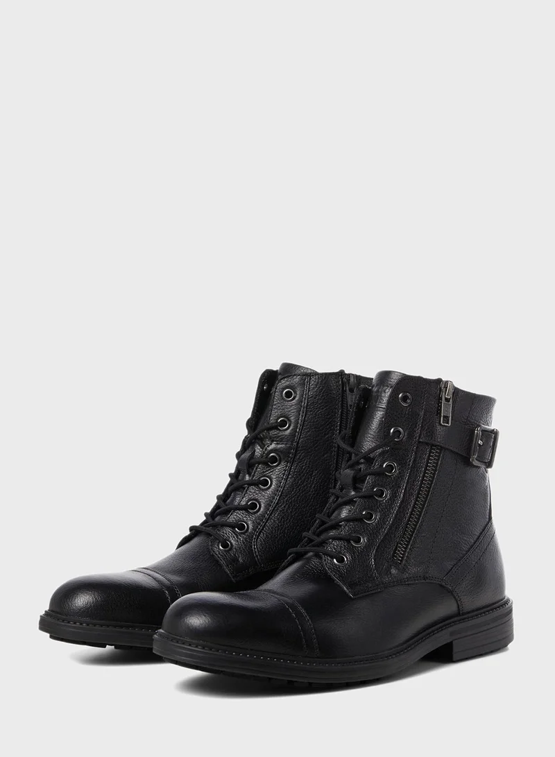 JACK & JONES Holland Formal Lace Up Boots