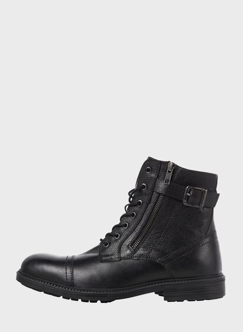 JACK & JONES Holland Formal Lace Up Boots