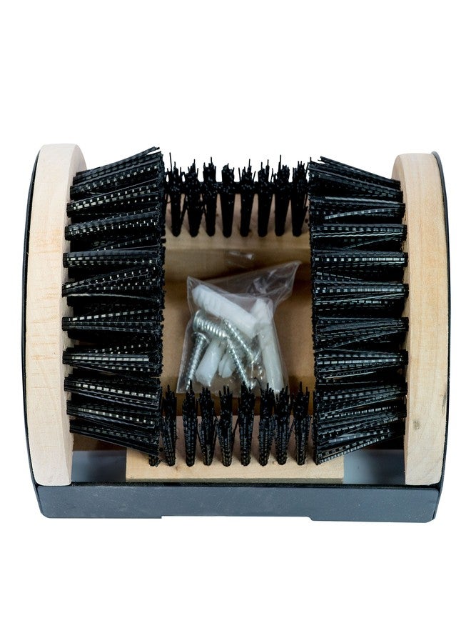 Cadillac Boot Scrubber Cleaner Shoe Brush - Mountable Boot Scrubber Buffer for Boots, Shoes, Sneakers - Indoor/Outdoor Boot Sc - Image 3