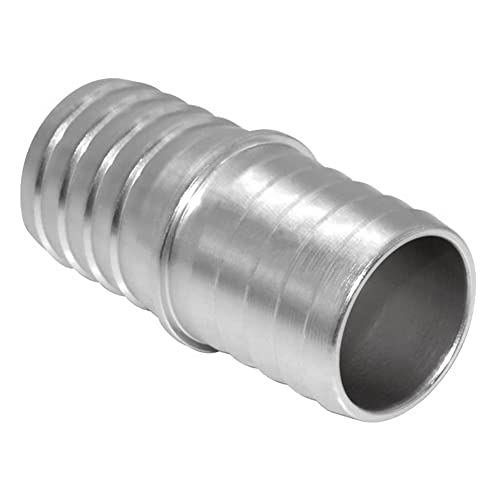 JoyTube 2 Pcs 58 Inch Radiator Hose Barb Adapter Coupler Splice Mend Coolant Intercooler Exchanger Heater Repair Hose Connector Water Fluid Air Aluminum - Image 3
