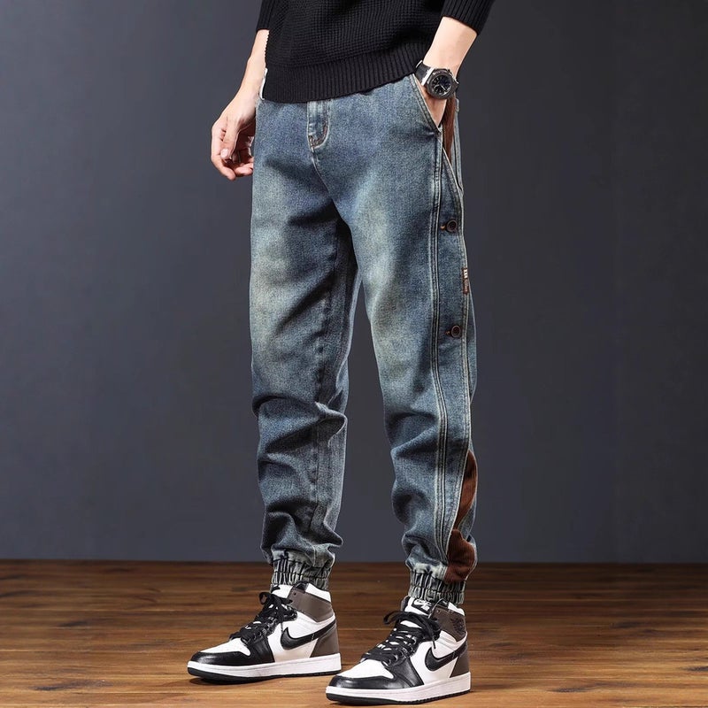 Unisex Casual Daily Denim Jeans - Image 2