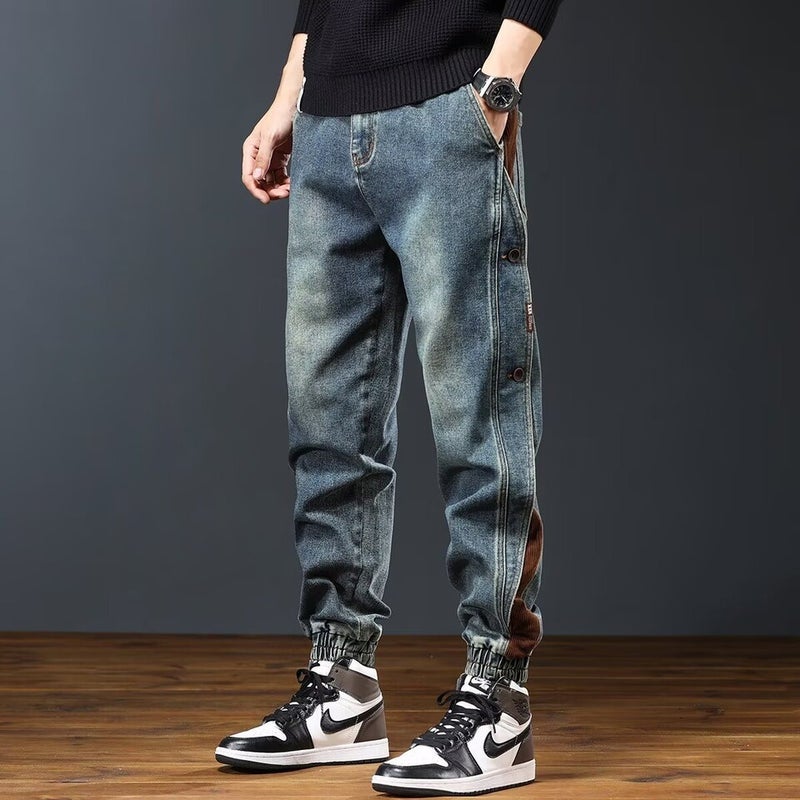 Unisex Casual Daily Denim Jeans - Image 5