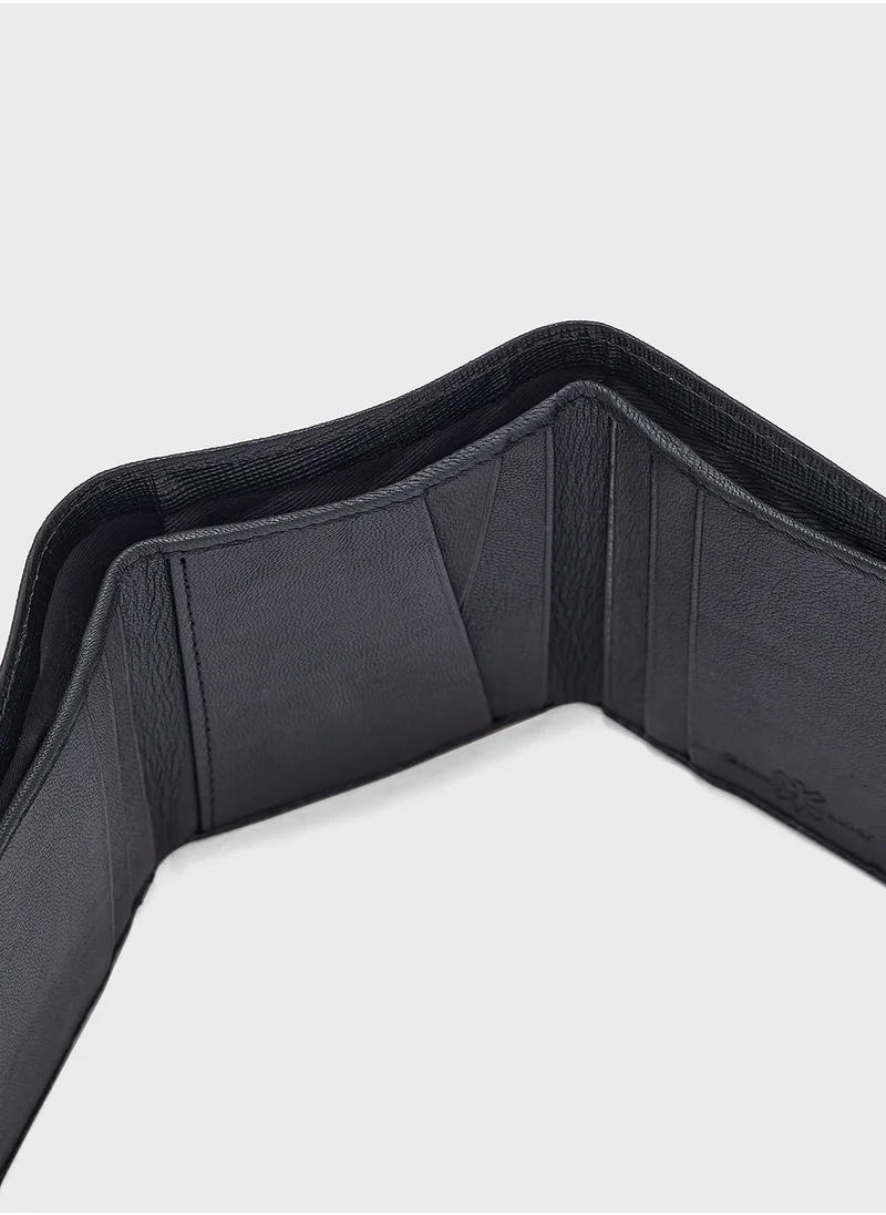 روبرت وود Genuine Leather Tri Fold Wallet