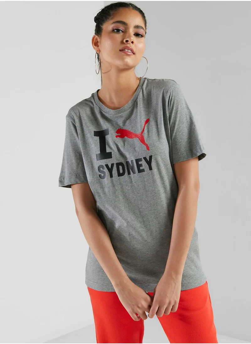 PUMA I Heart Graphic T-Shirt