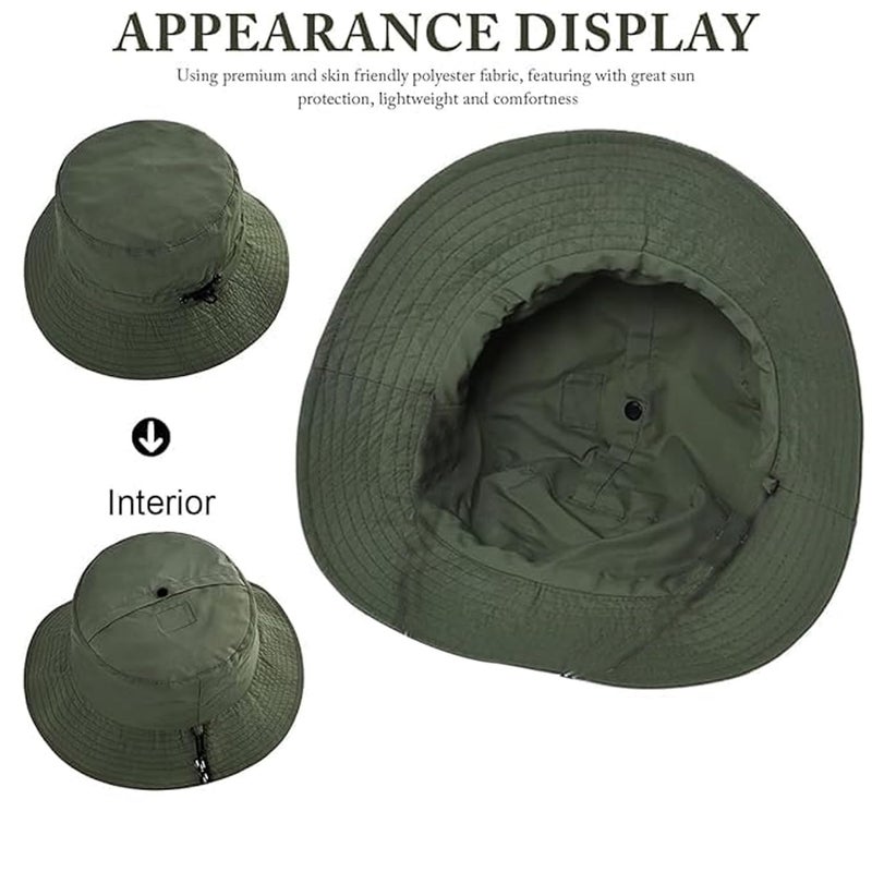 Handcuffs Caps for Men & Women Foldable Bucket Hat Lightweight, Quick-Drying, Waterproof Outdoor Sun Protection Hat with Portable Storage - Image 2