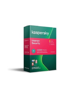 Kaspersky Internet Security, Antivirus Software License for 2 devices 365 Days
