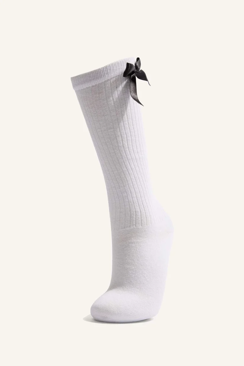 DeFacto Girl 2 Piece Cotton Knee High Socks