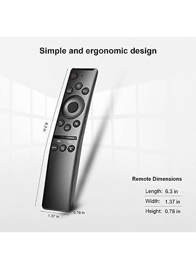 Raxoom Universal Remote-Control for Samsung Smart-TV, Remote-Replacement of HDTV 4K UHD Curved QLED and More TVs, with Netflix Prime-Video Buttons - Image 2