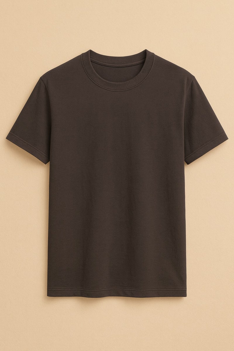 Bambelle Essential Smoke Black T-Shirt for Men – Premium Pima Cotton Comfort - Image 5