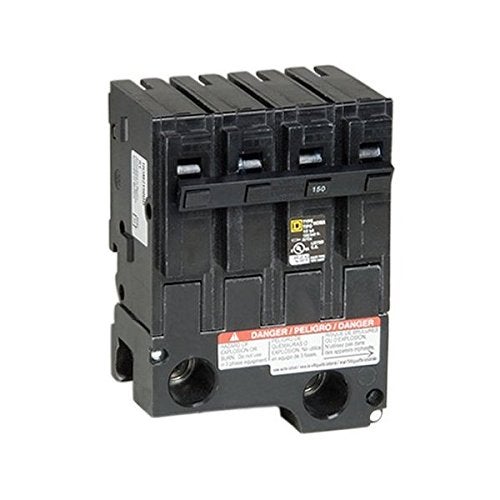 Square D Homeline Plug-on Circuit Breaker HOM2150BB Branch 150 AMP UL Approved - Image 1