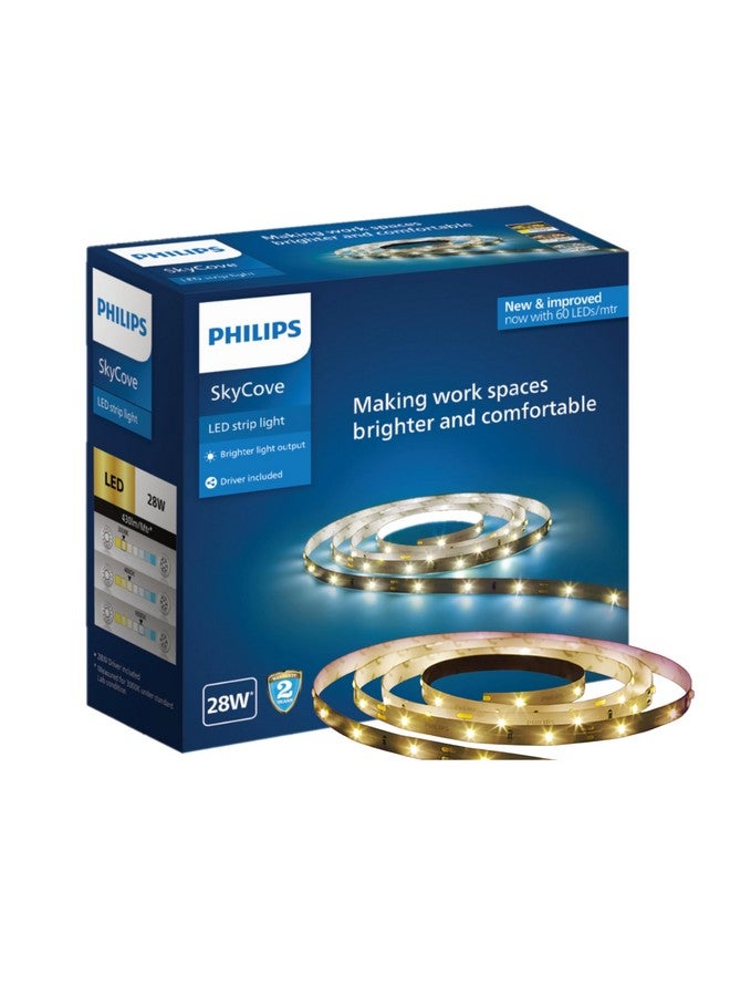 Philips 28W LED Warm White Strip Light, Pack of 1, (59439) - Image 1