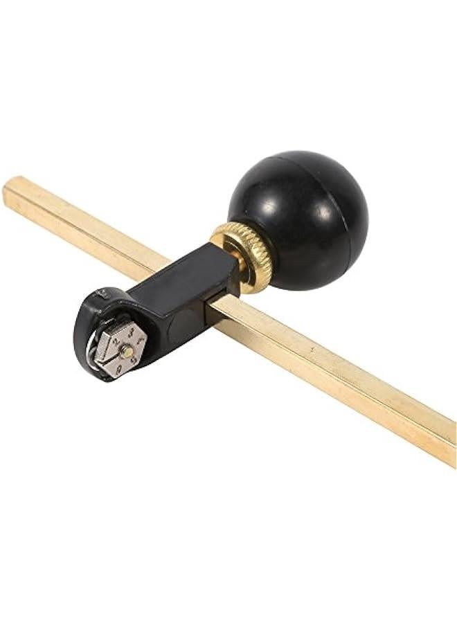 Glass Cutter Tool,Glass Circular Cutter,40Cm(15.7 Inch) Max.Round Diameter Adjustable Compasses Type Circle Cutting Tool, Glass Circular Cutter, Glass Cutter Tool,40Cm(15.7glass Cutter Glass Cut  - Image 4