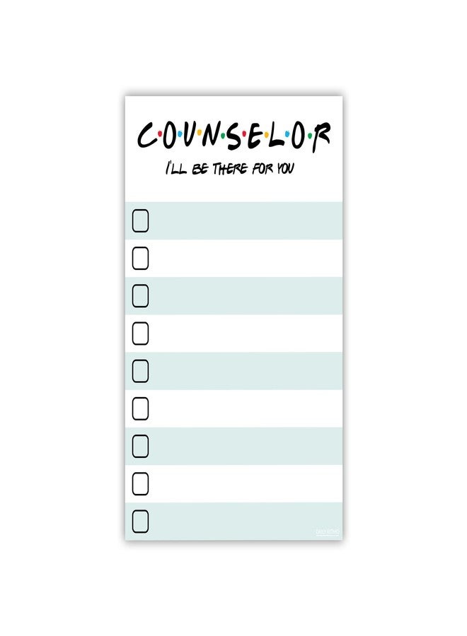DAILY RITMO Counselor Gift - I'll Be There for You Sticky Notes | Psychologist & Mental Health Therapist List Notepad | School Counselor Appreciation Bulk Gifts for Women - Image 1