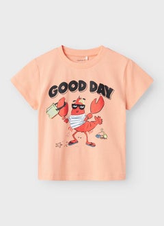 NAME IT Kids Graphic Crew Neck T-Shirt  - Image 1