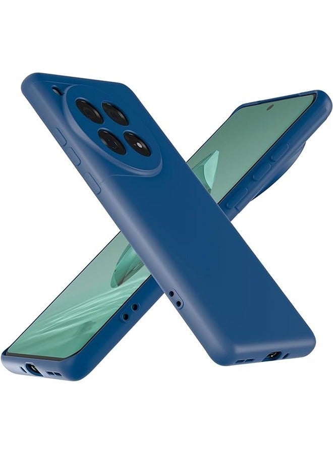 رقيقة تبو سيليكون حالة الهاتف المحمول Oneplus 12 مع كاميرا حماية ، حماية ضد السقوط ، صدمة برهان حالة رقيقة مرنة الهاتف المحمول Oneplus 12 حالة ( الأزرق ) - Image 1