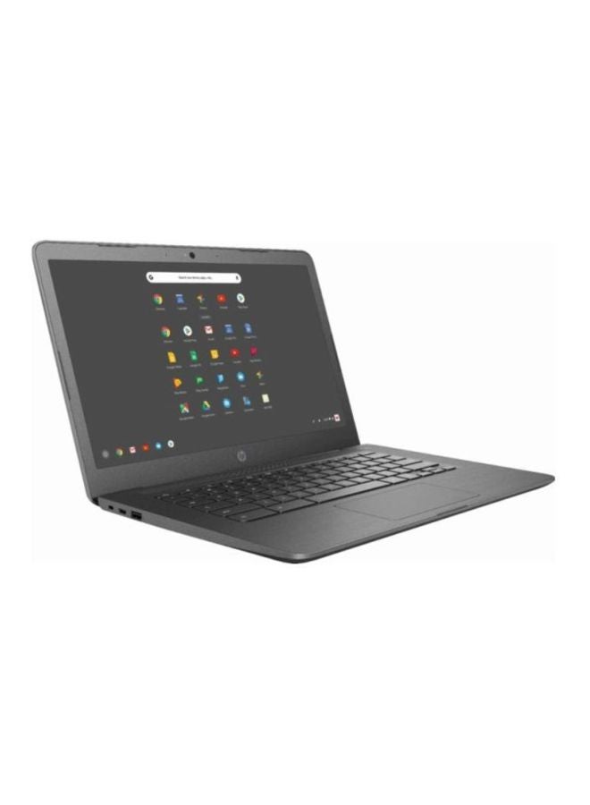 HP لابتوب كروم بوك بشاشة مقاس 14 بوصة ومعالج A4 وذاكرة وصول عشوائي سعة 4 جيجابايت ومحرك أقراص فلاش eMMC سعة 32 جيجابايت وبطاقة رسومات AMD راديون R4 رمادي - Image 3