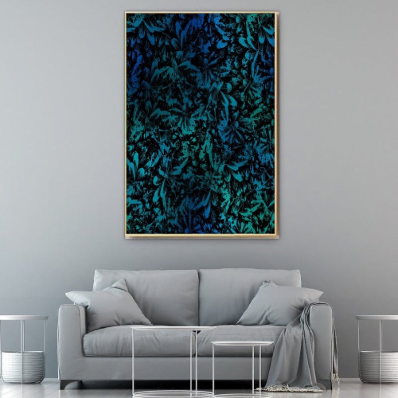 ماركتنا لوحة قماشية بتصميم مودرن مع برواز مجوف مقاس (60×90) قطعة واحدة - Image 1