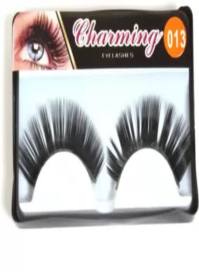 Ritzkart Enhance Your Look with 1 Pair of Natural Sparse Cross Eye Lashes - Style 013 - Image 3