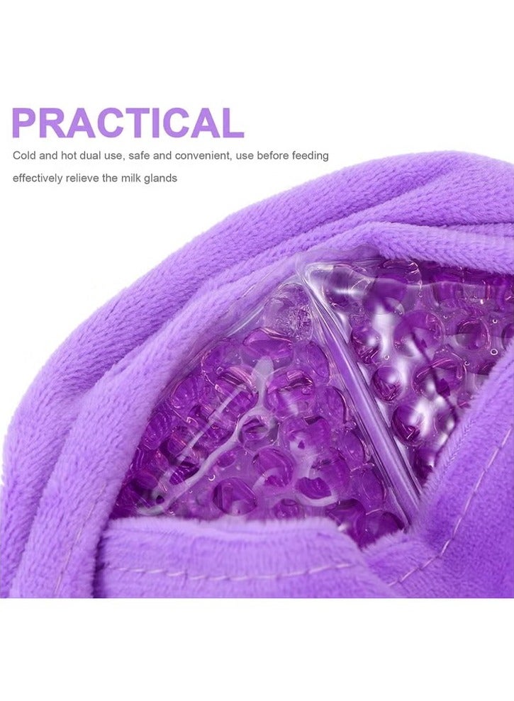 شراء جوي قطعتان من كمادات الثلج لعلاج الثدي، وسادة جل للرضاعة الطبيعية، تسكين آلام التهاب الضرع، تسكين آلام الحلمة أثناء الرضاعة الطبيعية، القنوات المسدودة، آلام الرضاعة، احتقان الثدي والتهاب الضرع - Image 4