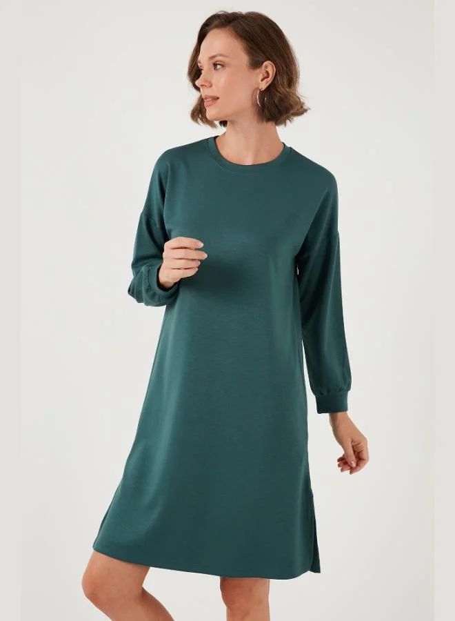 Lela Lela Modest OYSHO Fabric Relaxed Fit Slit Tunic Women's TUNIC 5865878