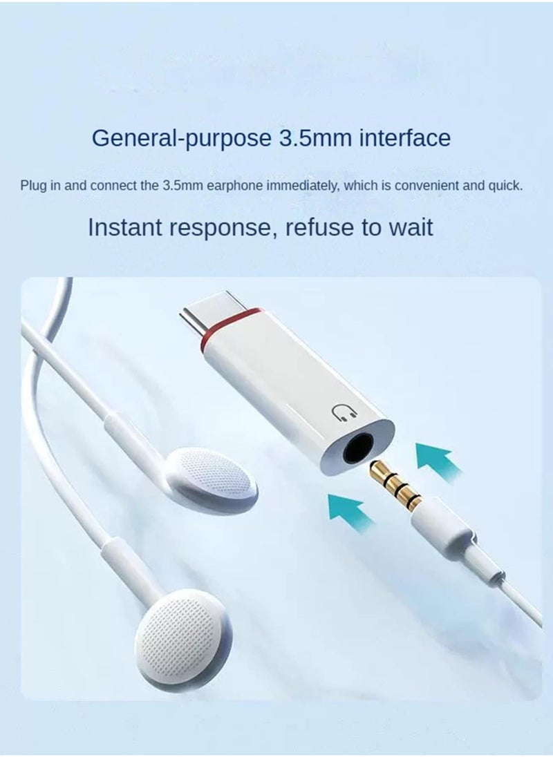 الفضاء الرقمي محول USB C إلى 3.5 ملم DAC لسماعات الرأس متوافق مع iPhone 16 Pro Max/Plus، Galaxy S23/S22 Ultra، iPad Pro، Pixel  - Image 2