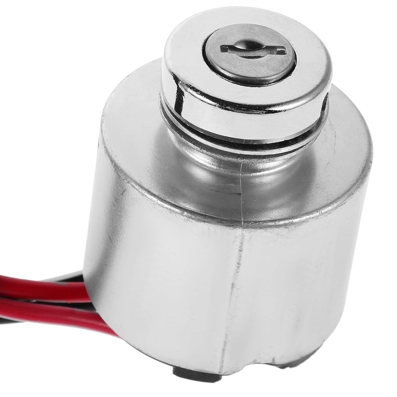 Ignition Switch Starter Lock Assembly with Keys for Kubota Tractor 55150 66101-55200 Compatible Vehicle and Equipment Replacement Marine Ignition Switch - Image 3