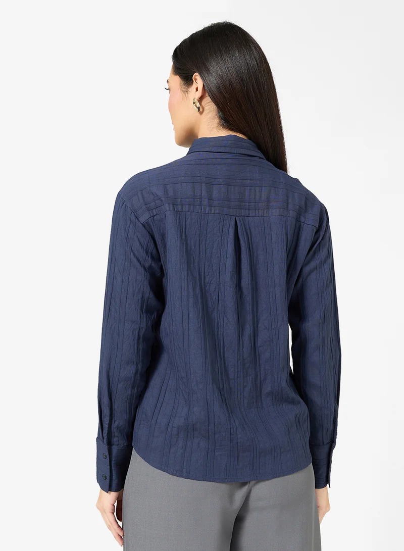 فيرو مودا قميص بأكمام طويلة