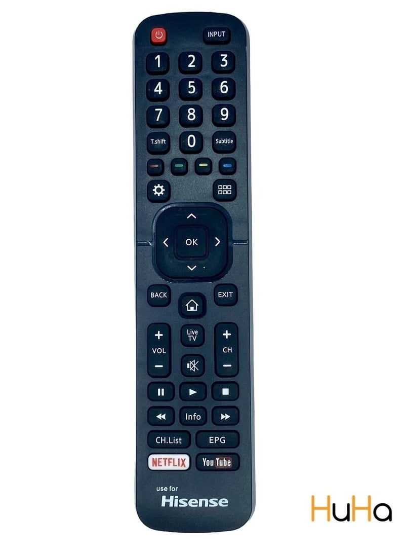 استبدال التحكم عن بُعد يستخدم في أجهزة تلفزيون Hisense LCD/LED EN2B27